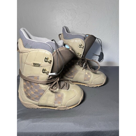 Burton Women’s emerald snowboard boots Imprint 2 tan size 8 US 6 UK - Picture 2 of 6